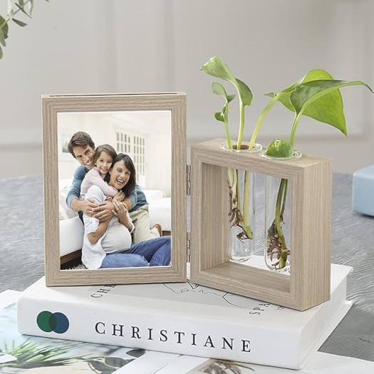 Cadre Photo de table, rotative, en bois, 6 pouces, pour Studio Photo de bébé, Table Photo de mariage