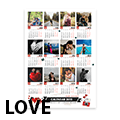 Love Poster Calendar